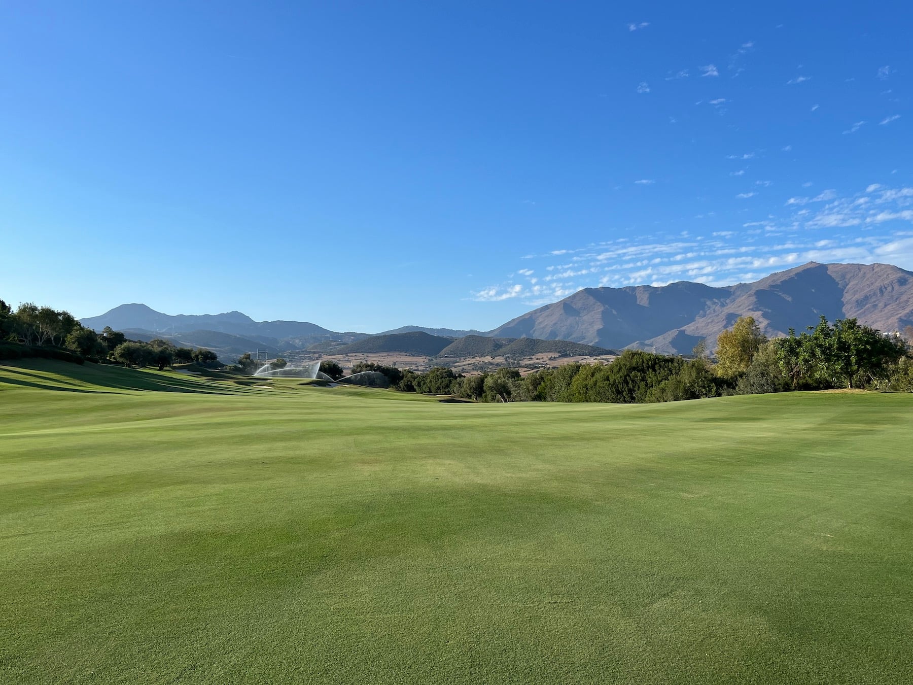 Ingredients to successful turf management at Finca Cortesin