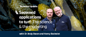 Seaweed applications to turf: The science and the marketing