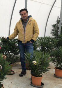 Franco Maimone, coproprietar și director de producție la pepiniera Vivai del Mela