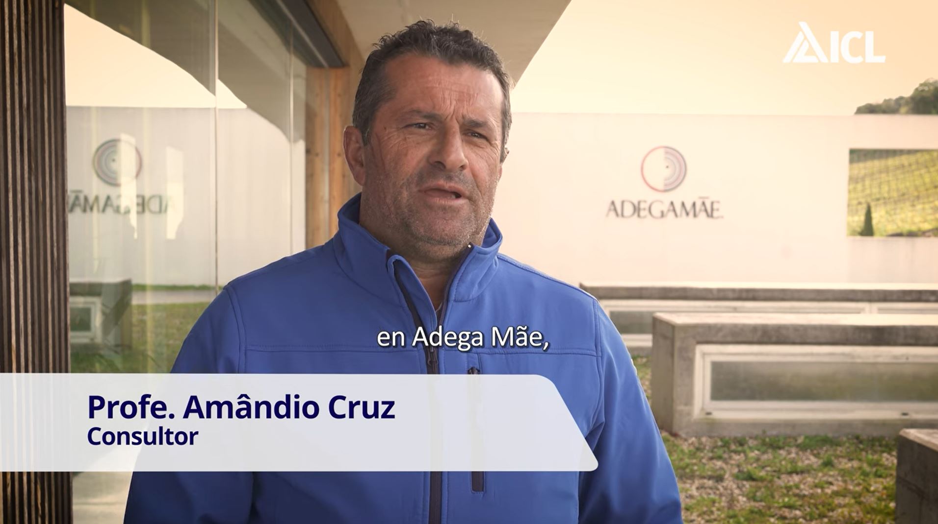 Testimonio en cultivo de viña: Profe. Amândio Cruz