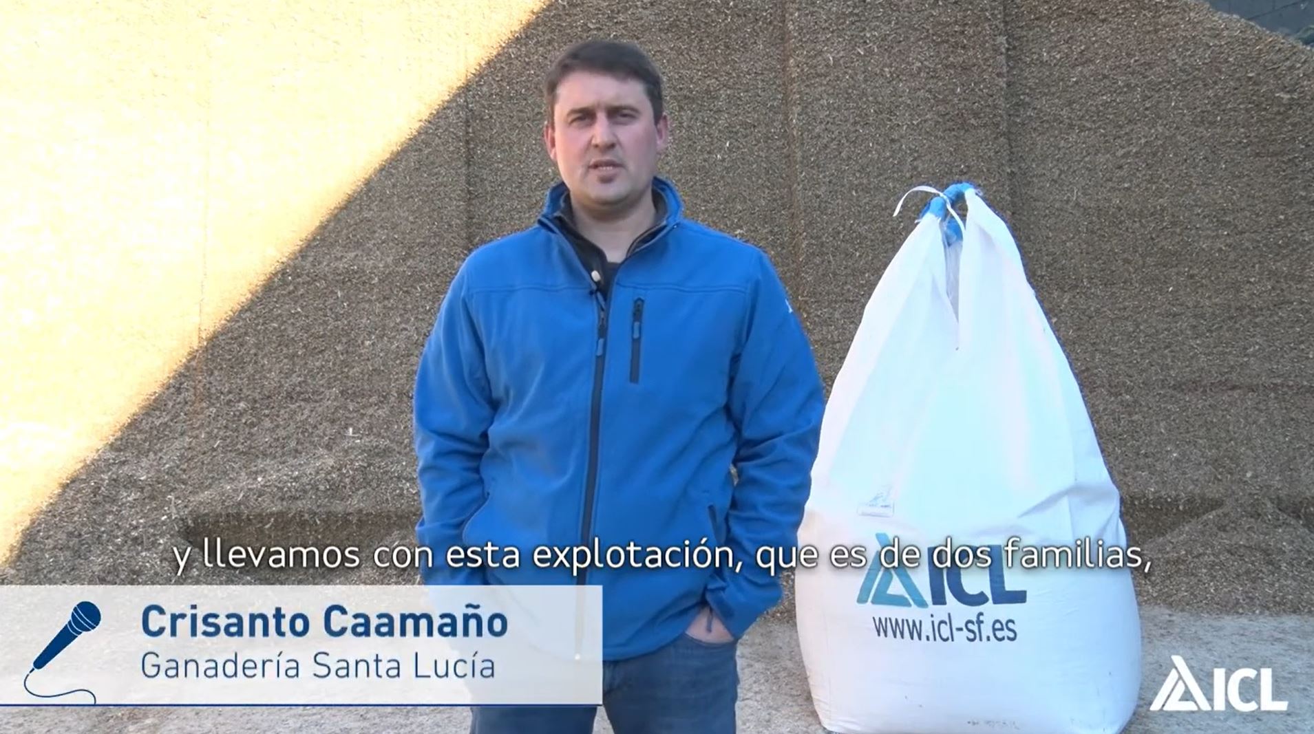 Testimonio en cultivo de maíz forrajero: Crisanto Caamaño