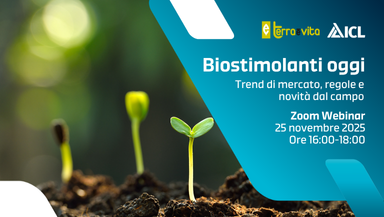 Webinar gratuito – BIOSTIMOLANTI OGGI: Trend di mercato, regole e novità dal campo