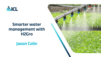 Smarter water management with H2Gro